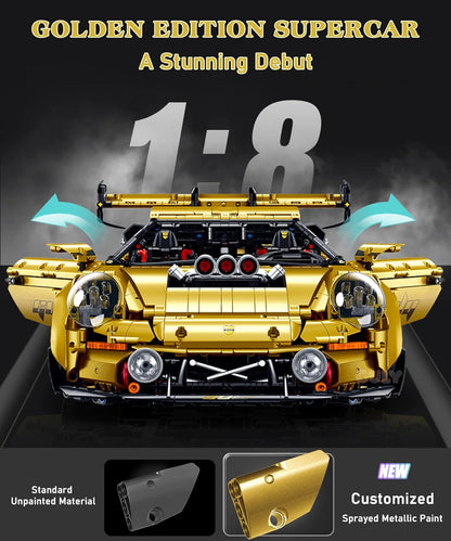 GULY 10640 Porsche GT3 Building Set | 3824 PCS