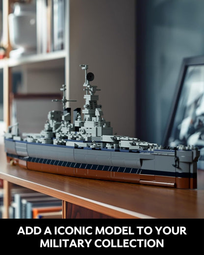 Nifeliz NF10280A North Battleship Building Set | 1701 PCS