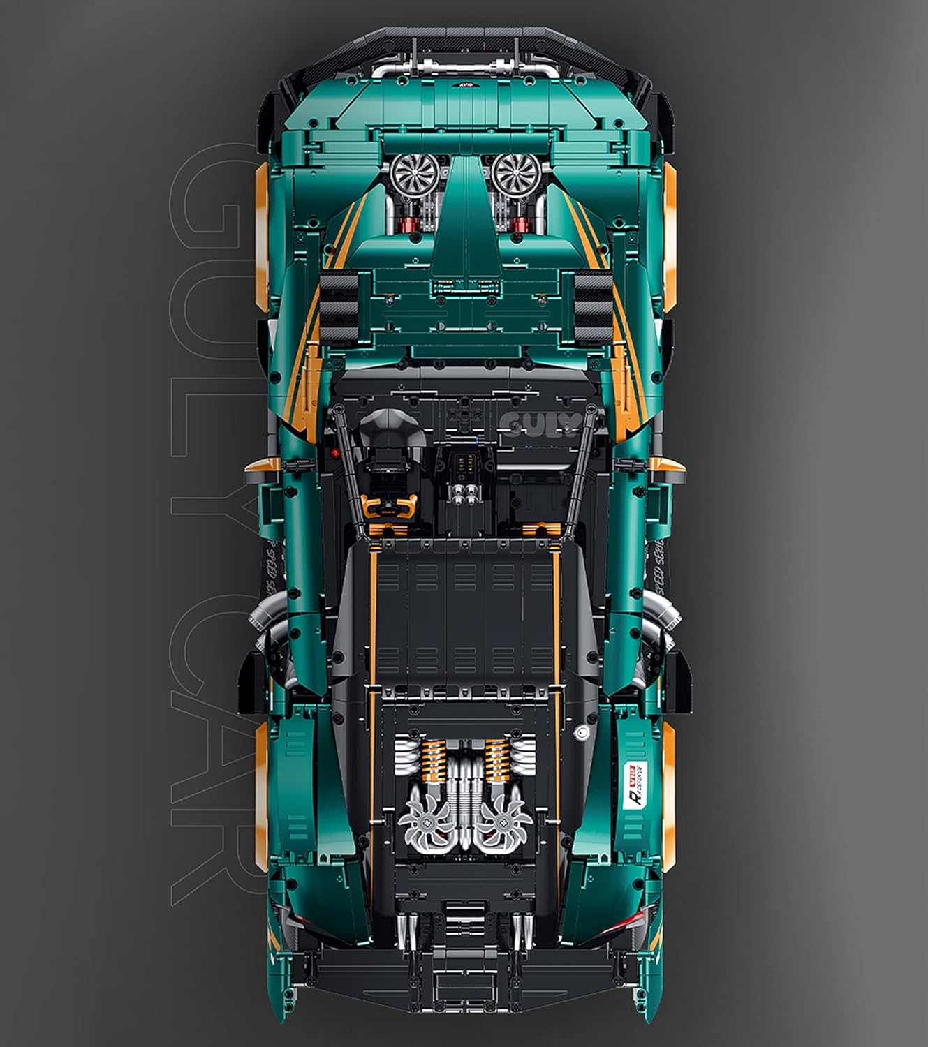 GULY 10647 Aston Martin Vulcan Building Set | 3794 PCS