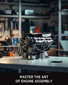 Nifeliz NF10287 V8 Engine Building Set | 2725 PCS