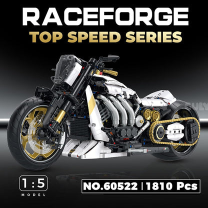 GULY 60522 Raceforge Motorcycle Building Set | 1810 PCS