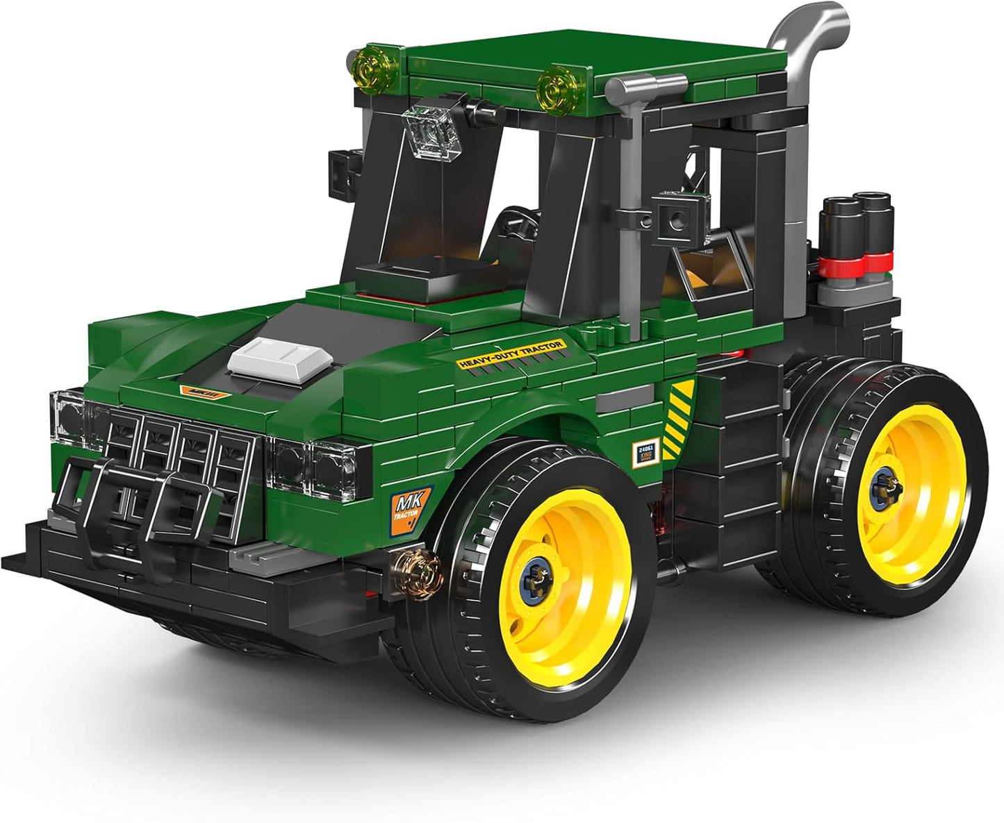 Mould King 24061 Farm Tractor Building Toy Set | 466 Pcs