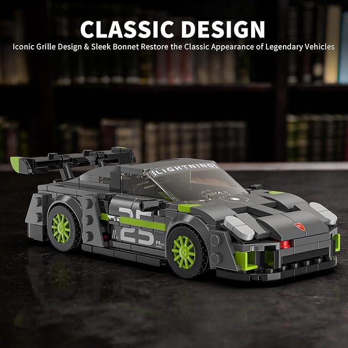 Mould King 27116 Porshe 911 GT2 R5 Car Model Building Toy Set | 435 PCS