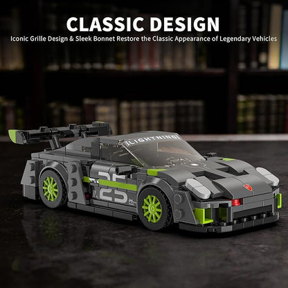 Mould King 27116 Porshe 911 GT2 R5 Car Model Building Toy Set | 435 PCS