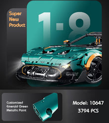 GULY 10647 Aston Martin Vulcan Building Set | 3794 PCS