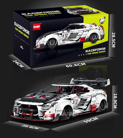 GULY 10630 Nissan GT-R supercar Building Set | 3939 PCS
