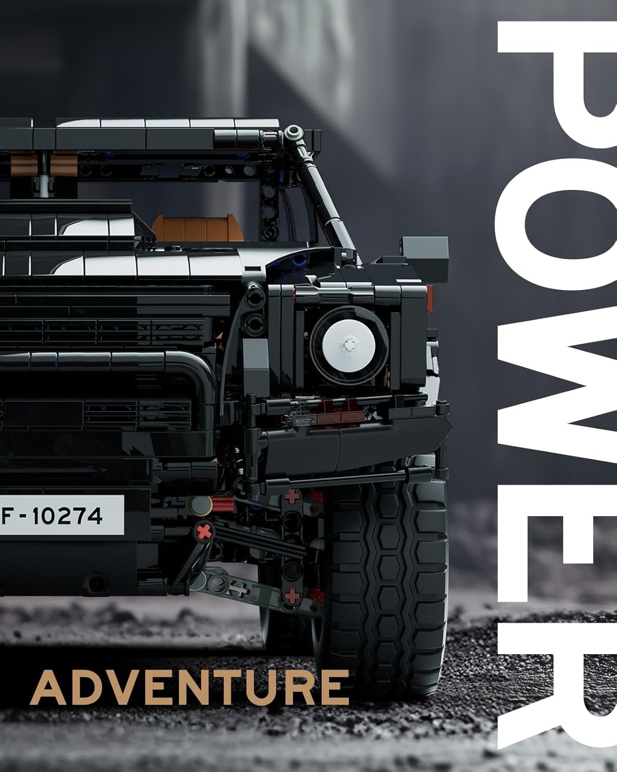 Nifeliz NF10274 L002 Off‑Road Car Building Set | 3983 PCS