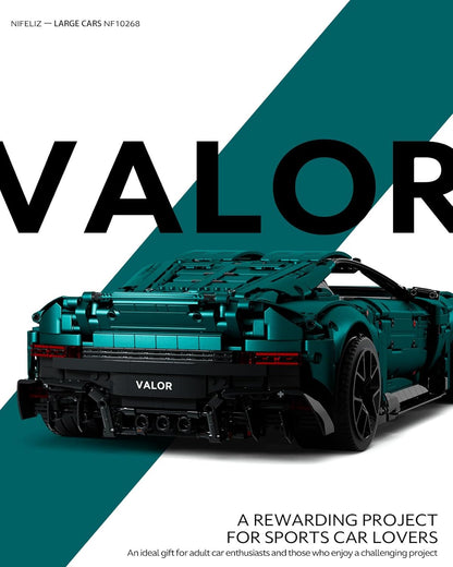 Nifeliz NF10268 Valor Sports Car Building Set | 3374 PCS