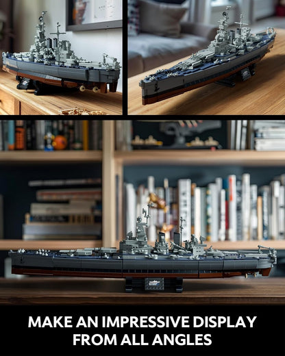 Nifeliz NF10280A North Battleship Building Set | 1701 PCS