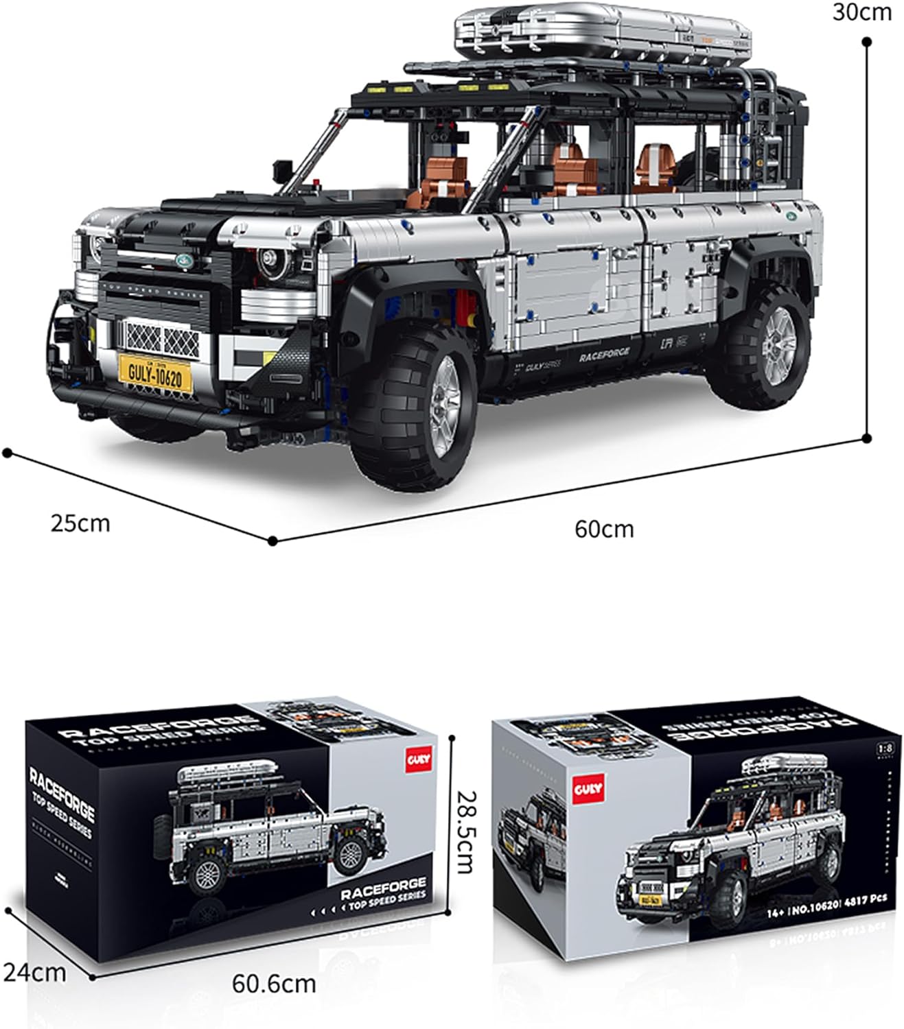 GULY 10620 Land Rover Defender Building Set | 4817 PCS