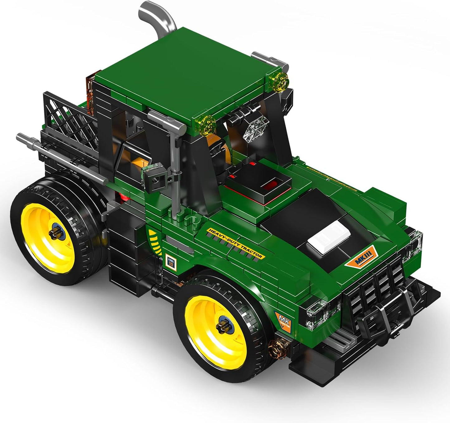 Mould King 24061 Farm Tractor Building Toy Set | 466 Pcs