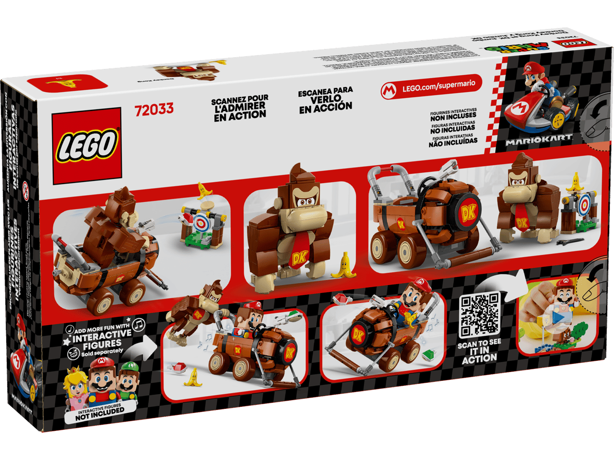LEGO 72033 Super Mario Mario Kart™ – Donkey Kong & DK Jumbo | 387 PCS | Retired