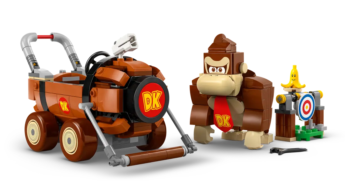 LEGO 72033 Super Mario Mario Kart™ – Donkey Kong & DK Jumbo | 387 PCS | Retired