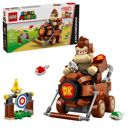 LEGO 72033 Super Mario Mario Kart™ – Donkey Kong & DK Jumbo | 387 PCS | Retired
