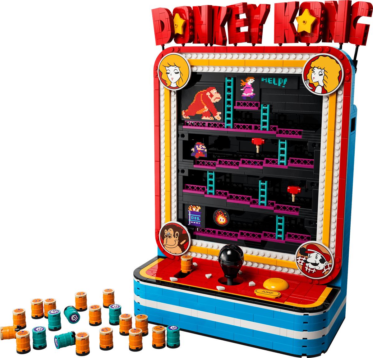 LEGO 72051 Super Mario Donkey Kong™ Arcade | 1371 PCS