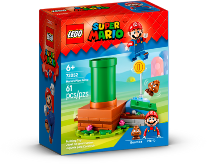 LEGO 72052 Super Mario Mario's Pipe Jump | 61 PCS