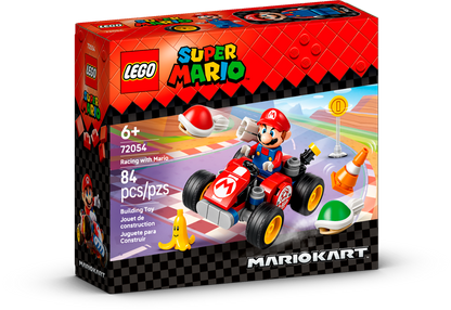 LEGO 72054 Super Mario Racing with Mario | 84 PCS