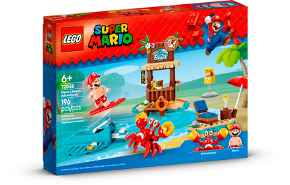 LEGO 72055 Super Mario Mario's Beach Adventures | 196 PCS