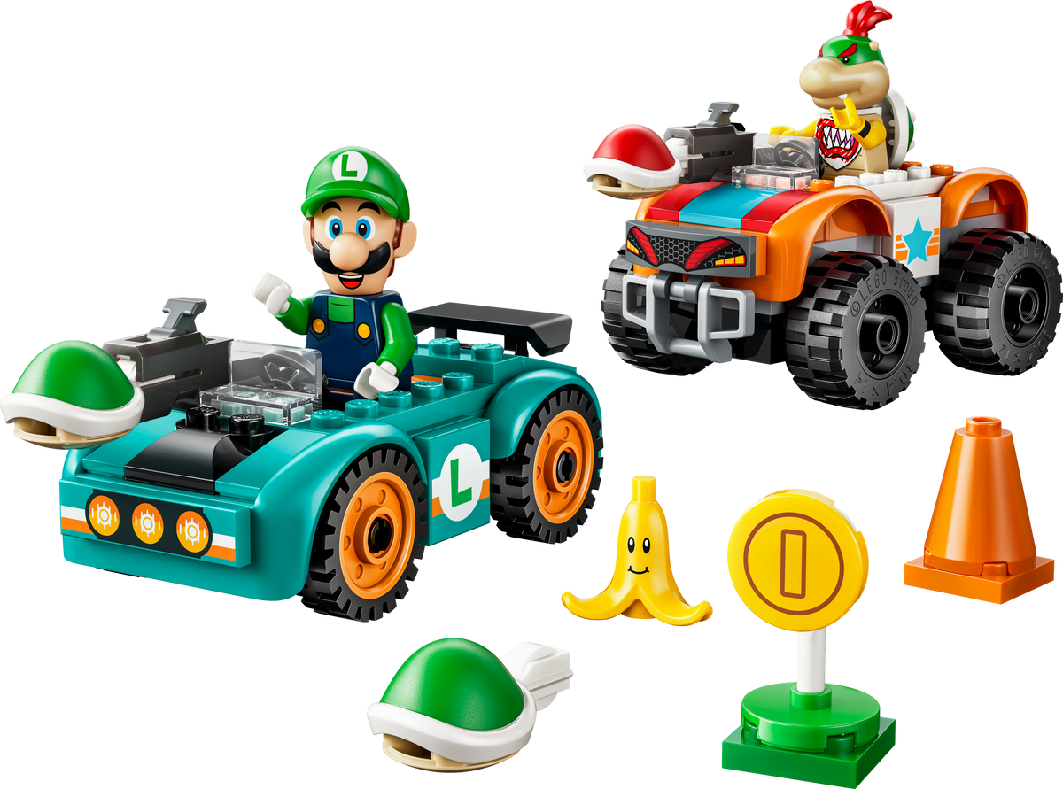 LEGO 72056 Super Mario Luigi & Bowser Jr.'s Race | 104 PCS