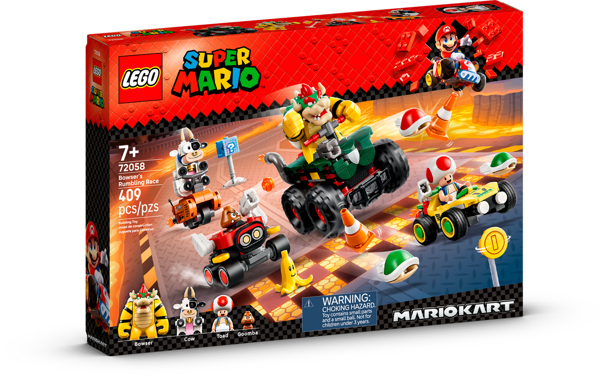 LEGO 72058 Super Mario Bowser's Rumbling Race | 409 PCS