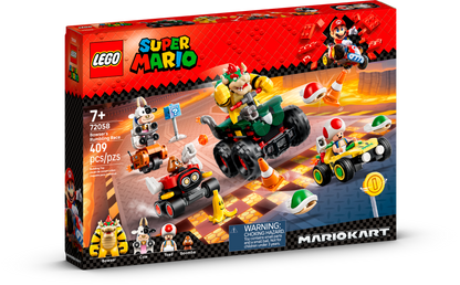 LEGO 72058 Super Mario Bowser's Rumbling Race | 409 PCS