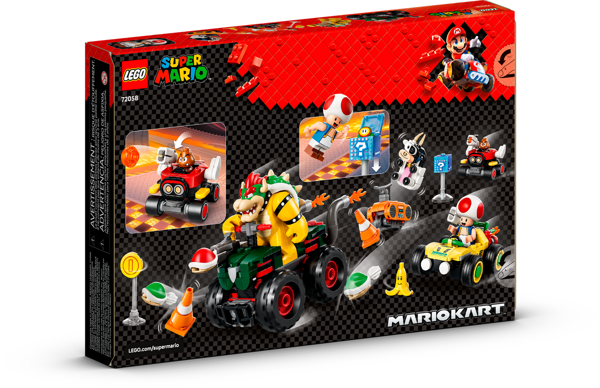 LEGO 72058 Super Mario Bowser's Rumbling Race | 409 PCS