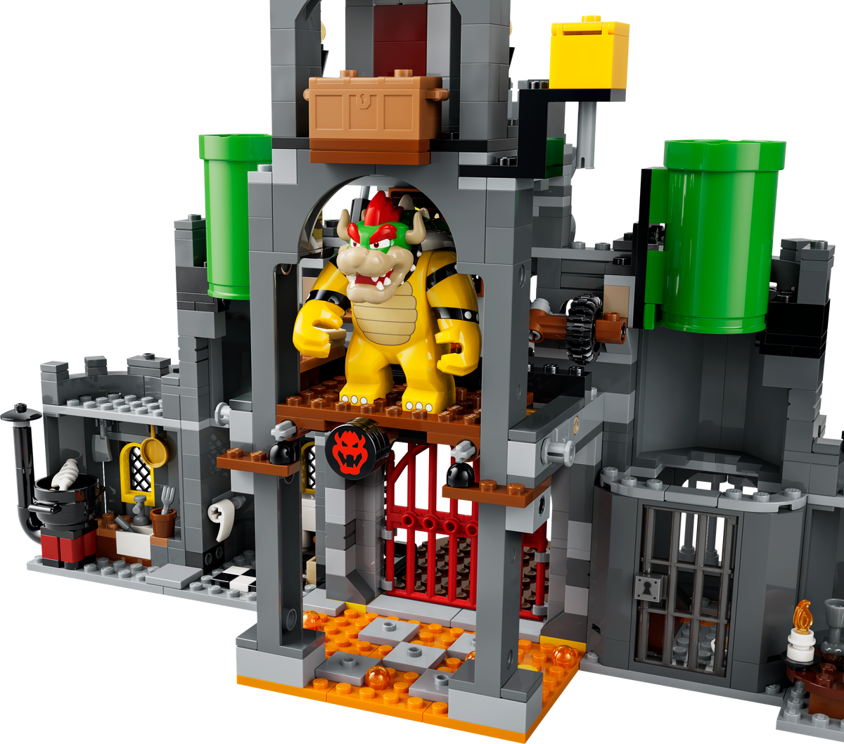 LEGO 72060 Super Mario Fire Mario & Bowser's Castle | 850 PCS