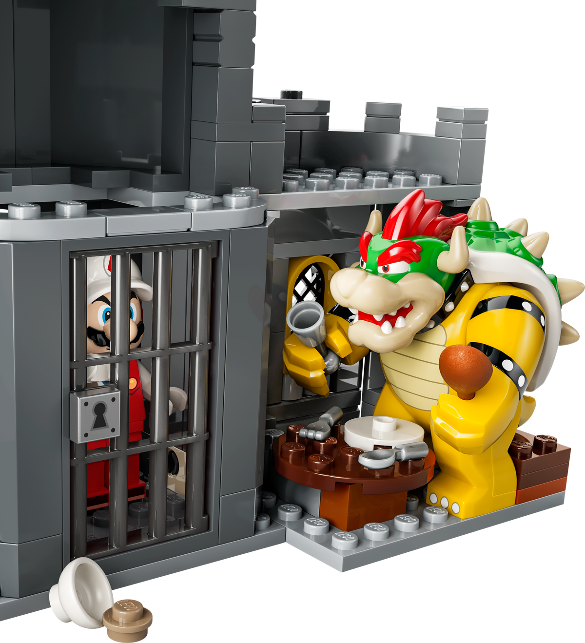 LEGO 72060 Super Mario Fire Mario & Bowser's Castle | 850 PCS