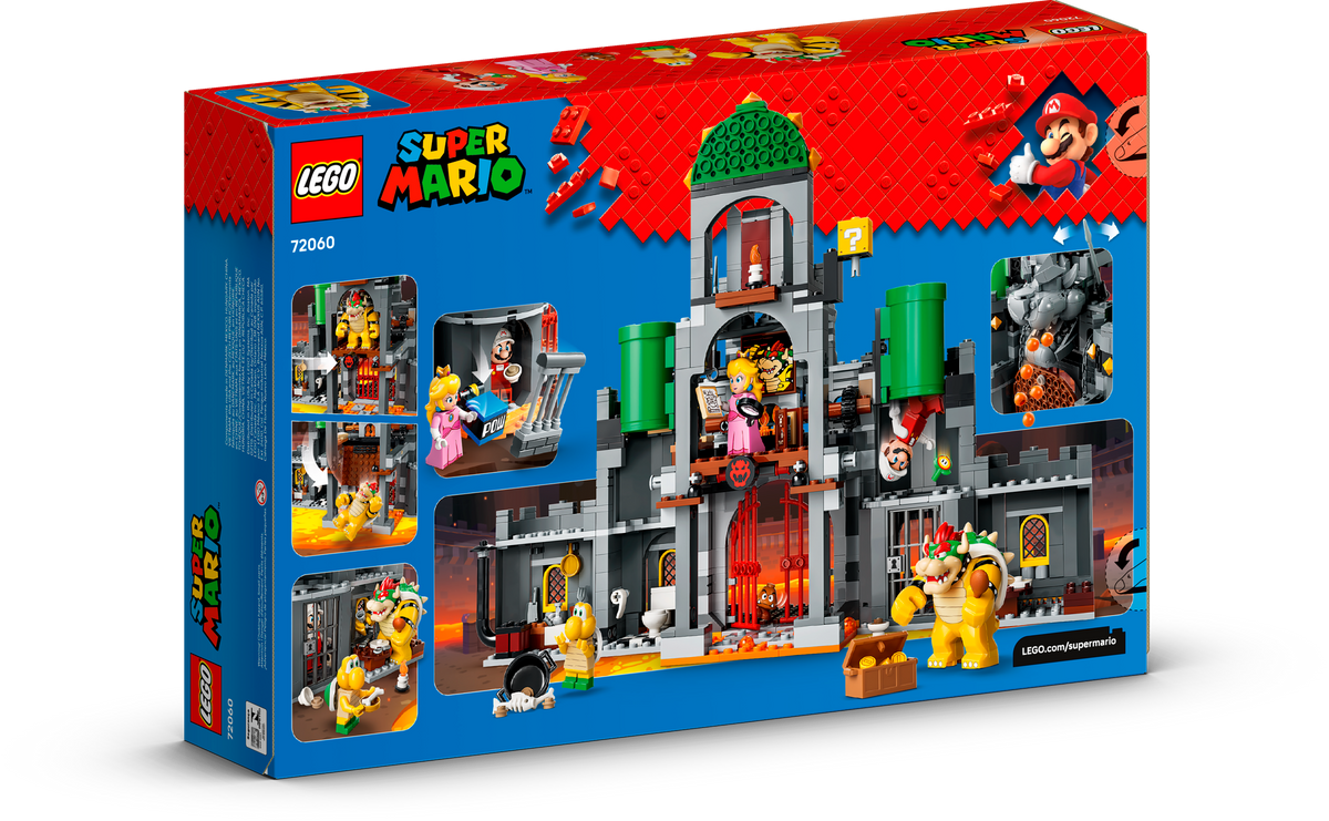 LEGO 72060 Super Mario Fire Mario & Bowser's Castle | 850 PCS
