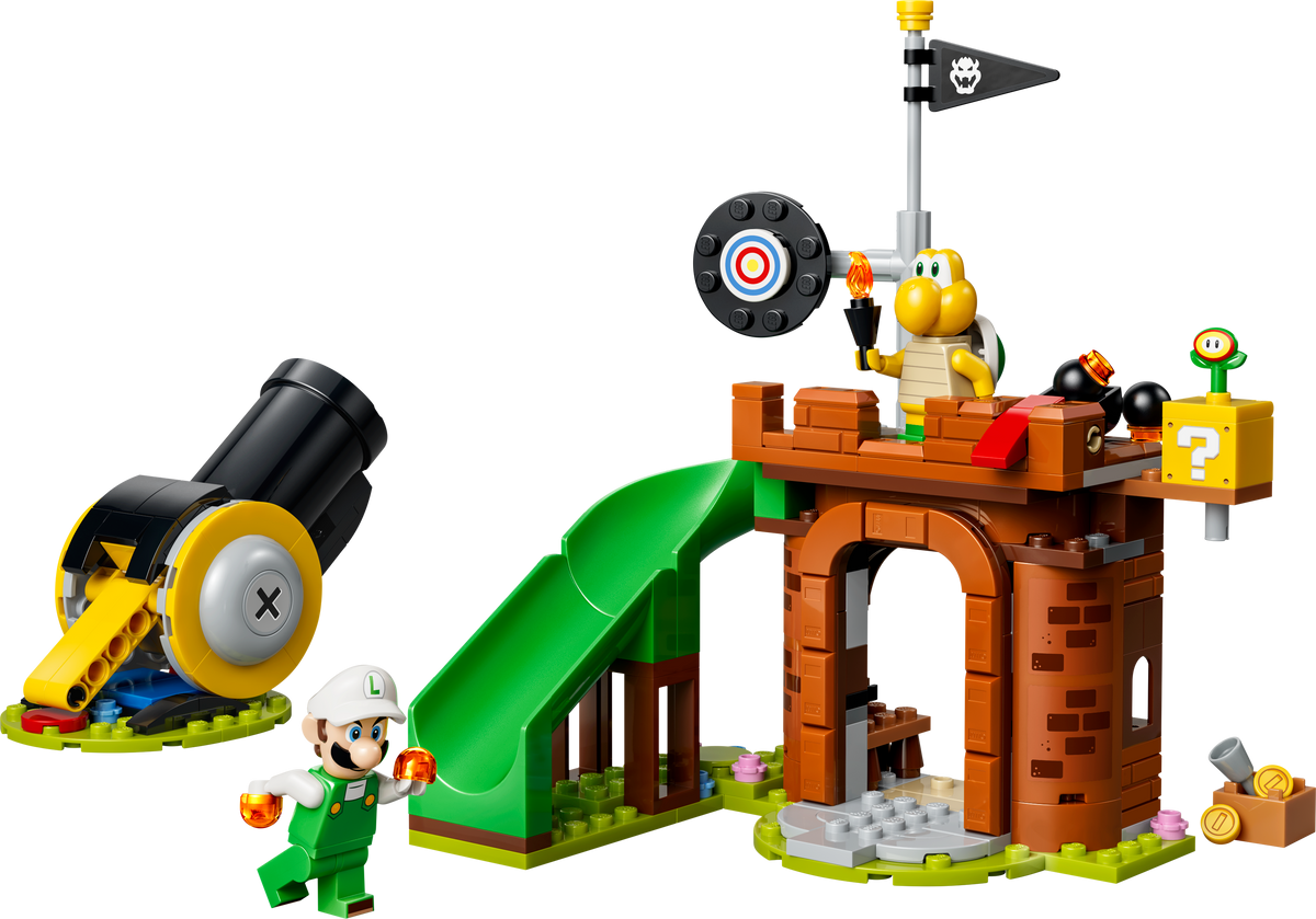 LEGO 72061 Super Mario Fire Luigi vs. Koopa Troopa Battle | 241 PCS