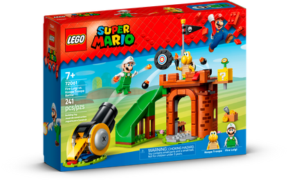LEGO 72061 Super Mario Fire Luigi vs. Koopa Troopa Battle | 241 PCS