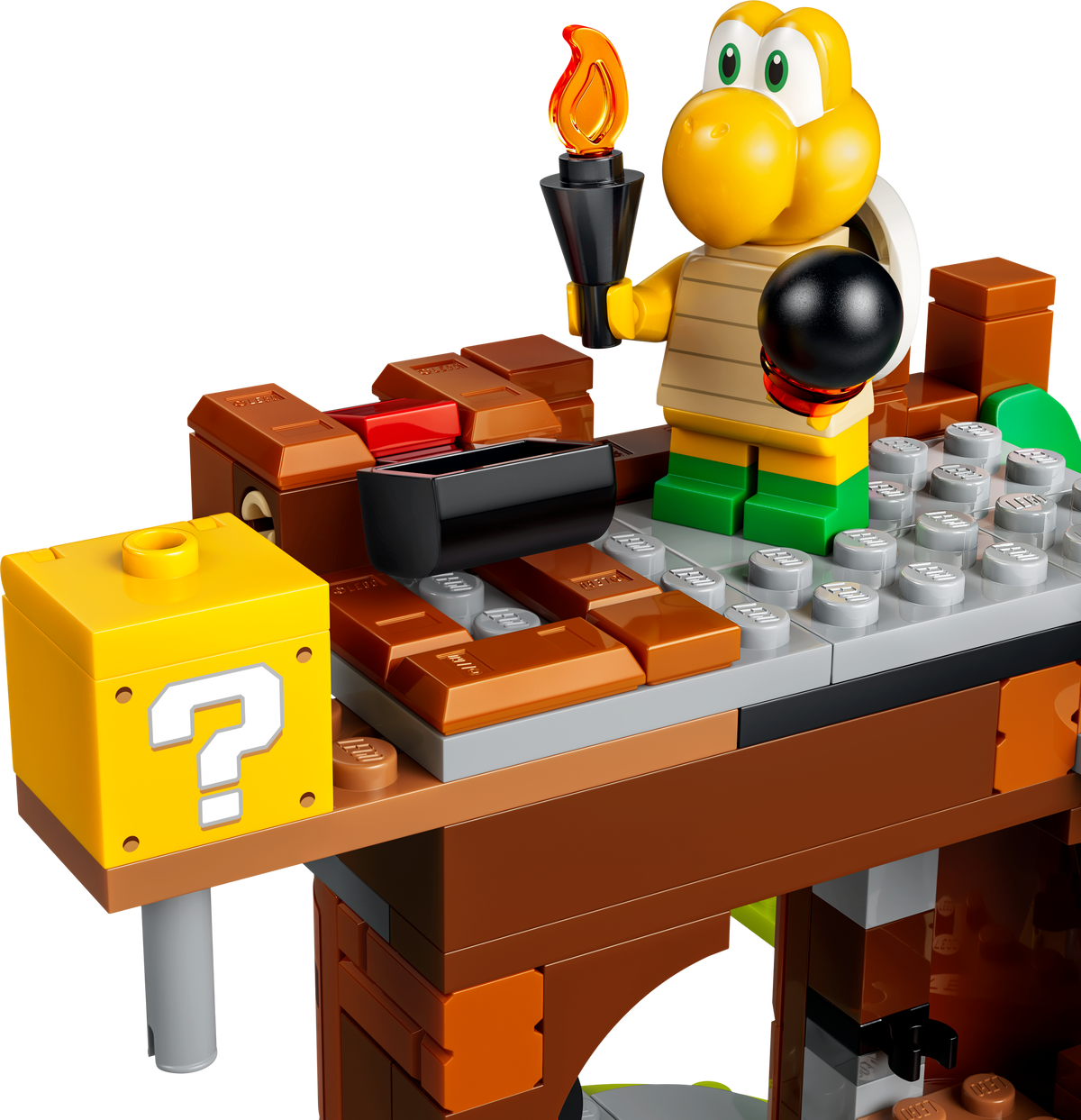 LEGO 72061 Super Mario Fire Luigi vs. Koopa Troopa Battle | 241 PCS