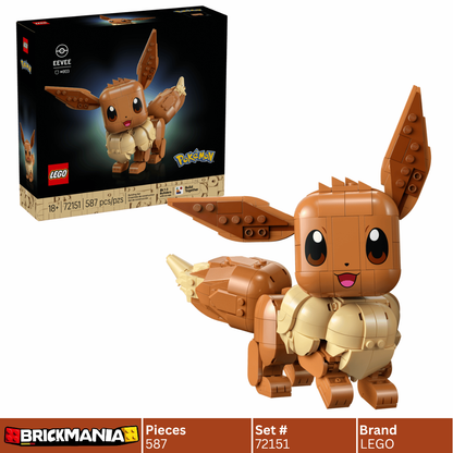 LEGO 72151 Pokémon Eevee | 587 PCS