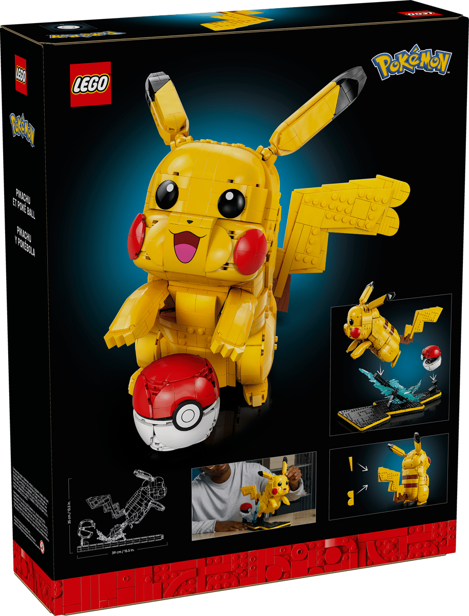 LEGO 72152 Pokémon Pikachu and Poké Ball | 2050 PCS