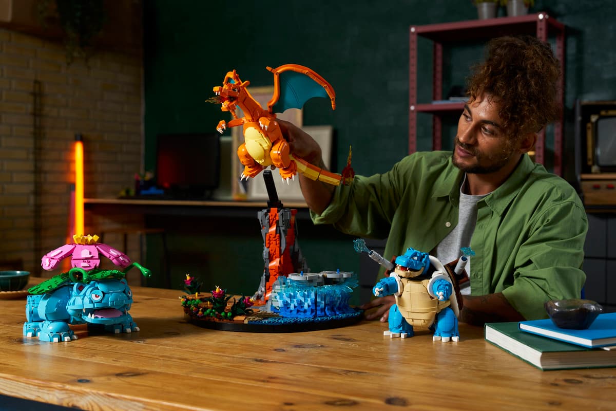 LEGO 72153 Pokémon Venusaur, Charizard and Blastoise | 6838 PCS