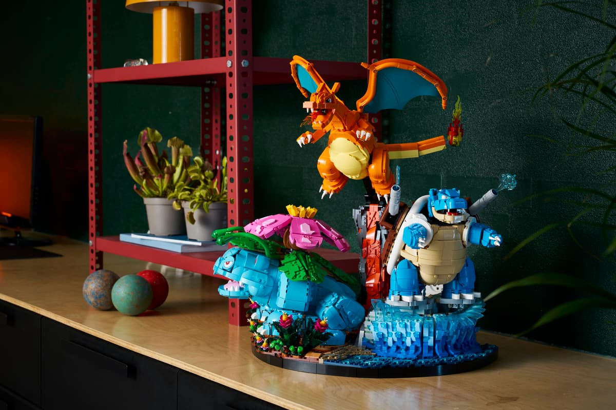 LEGO 72153 Pokémon Venusaur, Charizard and Blastoise | 6838 PCS