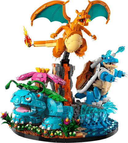 LEGO 72153 Pokémon Venusaur, Charizard and Blastoise | 6838 PCS
