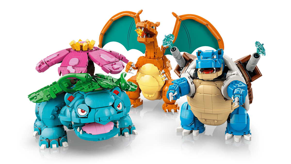 LEGO 72153 Pokémon Venusaur, Charizard and Blastoise | 6838 PCS