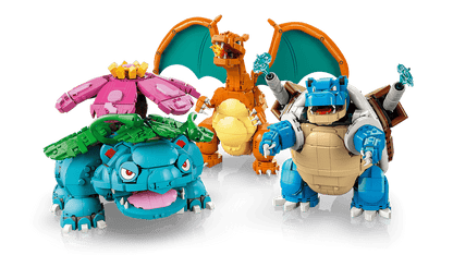 LEGO 72153 Pokémon Venusaur, Charizard and Blastoise | 6838 PCS