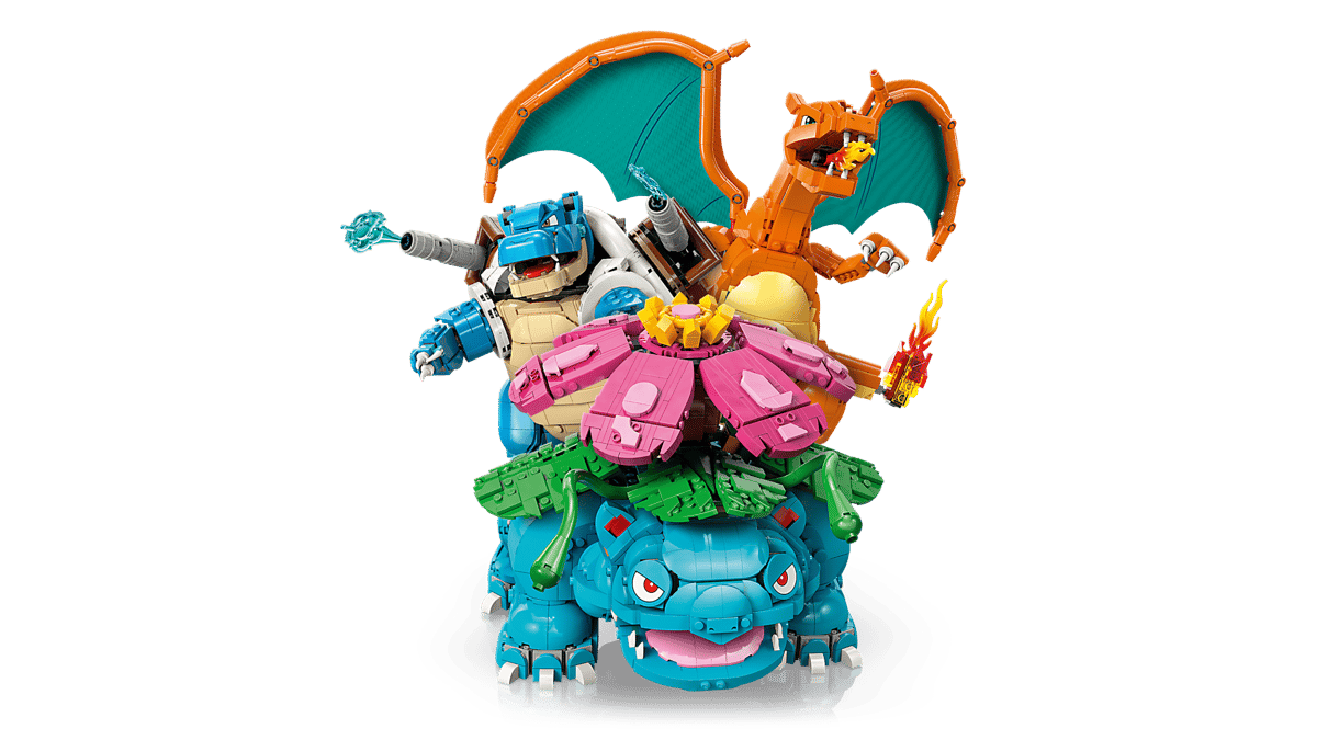 LEGO 72153 Pokémon Venusaur, Charizard and Blastoise | 6838 PCS