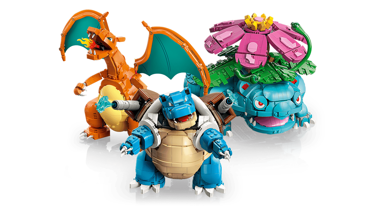 LEGO 72153 Pokémon Venusaur, Charizard and Blastoise | 6838 PCS