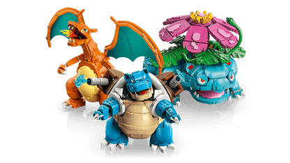 LEGO 72153 Pokémon Venusaur, Charizard and Blastoise | 6838 PCS