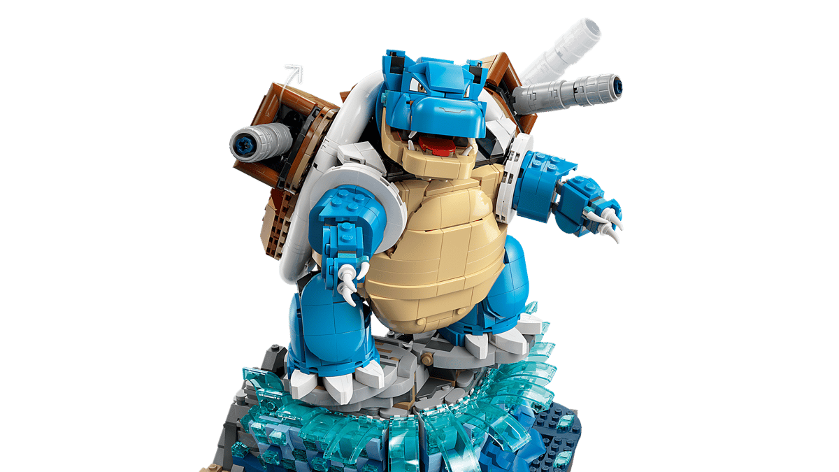 LEGO 72153 Pokémon Venusaur, Charizard and Blastoise | 6838 PCS