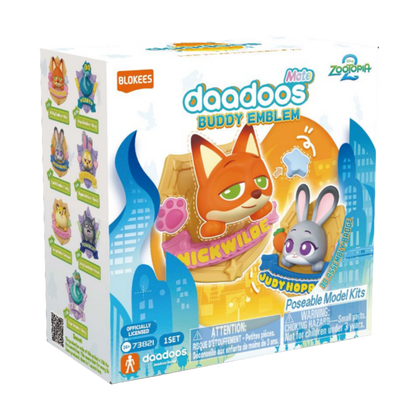 Blokees Zootopia 73821 Daadoos Mate Series 01 Buddy Emblem