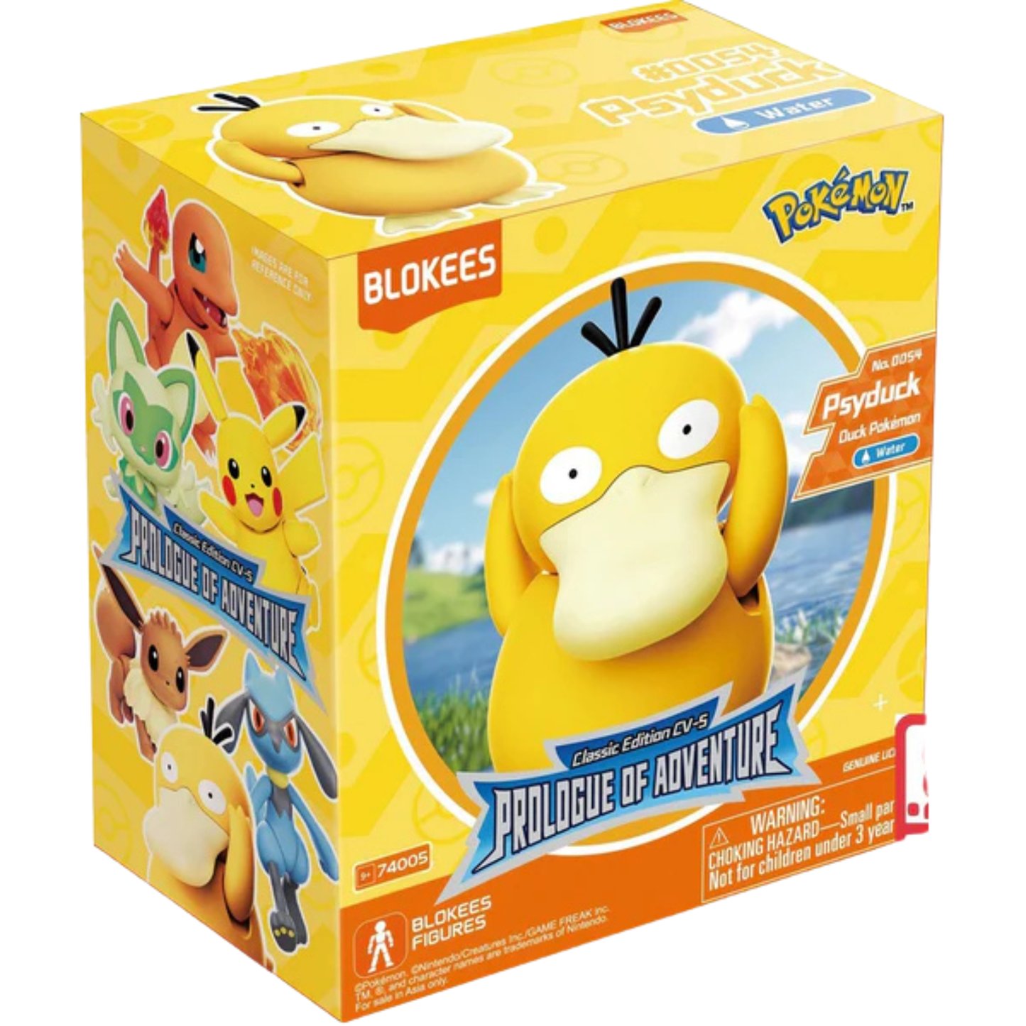 Blokees Pokemon 74005 Classic Edition S Psyduck