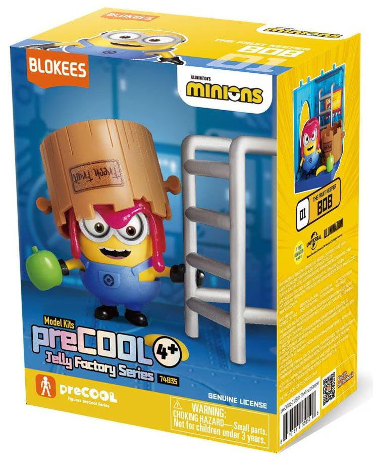 Blokees Minions 74835-74838 preCOOL Jelly Factory Series