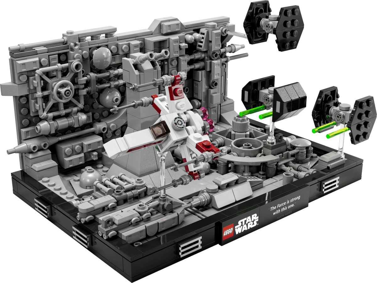 LEGO 75329 Star Wars Death Star™ Trench Run Diorama | 665 PCS | Retired