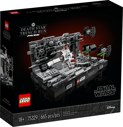 LEGO 75329 Star Wars Death Star™ Trench Run Diorama | 665 PCS | Retired