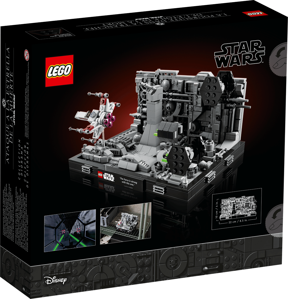 LEGO 75329 Star Wars Death Star™ Trench Run Diorama | 665 PCS | Retired