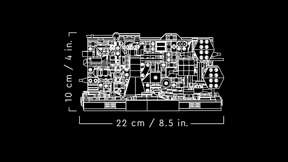 LEGO 75329 Star Wars Death Star™ Trench Run Diorama | 665 PCS | Retired